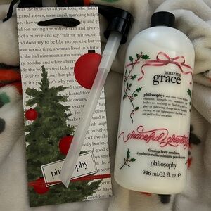 PHILOSOPHY AMAZING GRACE FIRMING BODY EMULSION with gift bag
